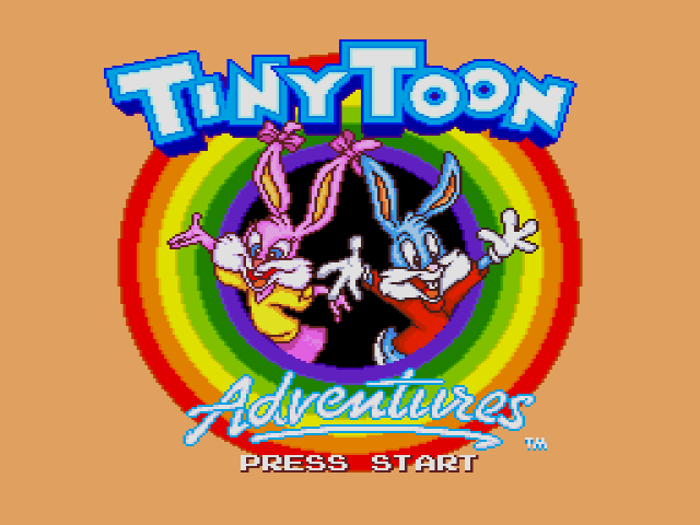 Tiny Toon Adventures: Buster's Hidden Treasure Genesis